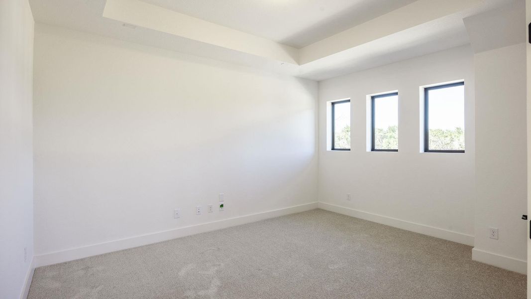 Spacious, unfurnished interior of a new home in Parkside on the River, Georgetown (Image 7). Spacious, unfurnished interior of a new home in Parkside on the River, Georgetown (Image 7).