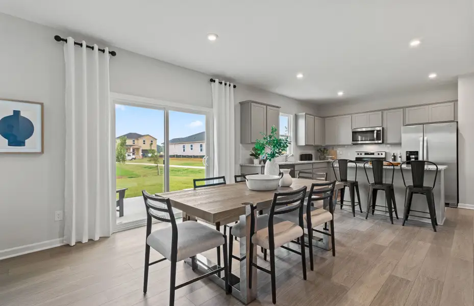 Furnished interior view inside a new home in Avery Ridge, Gainesville (Image 5).
