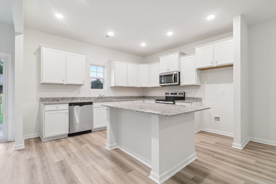 Furnished interior view inside a new home in Providence Station at Trolley Run, Aiken (Image 3). Furnished interior view inside a new home in Providence Station at Trolley Run, Aiken (Image 3).