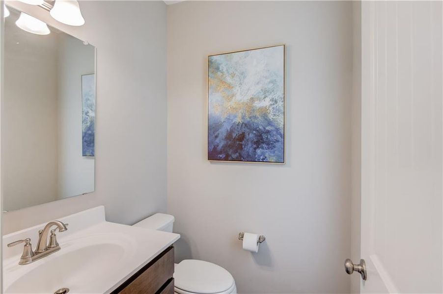 Furnished interior view inside a new home in Twin Lakes, Hoschton (Image 22).