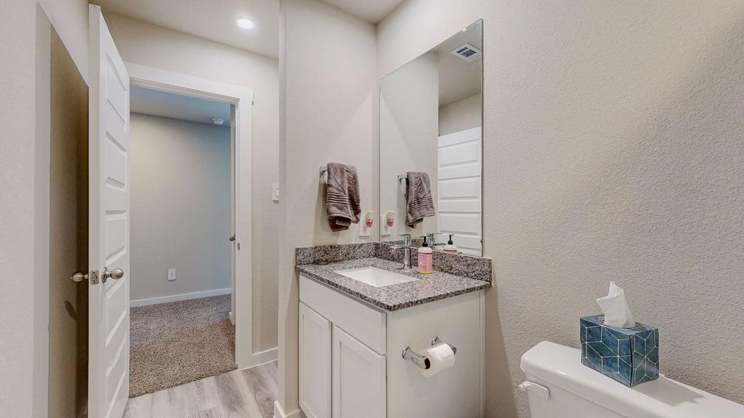 Furnished interior view inside a new home in , Beaumont (Image 9).