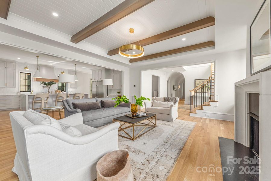 Furnished interior view inside a new home in , Charlotte (Image 6).