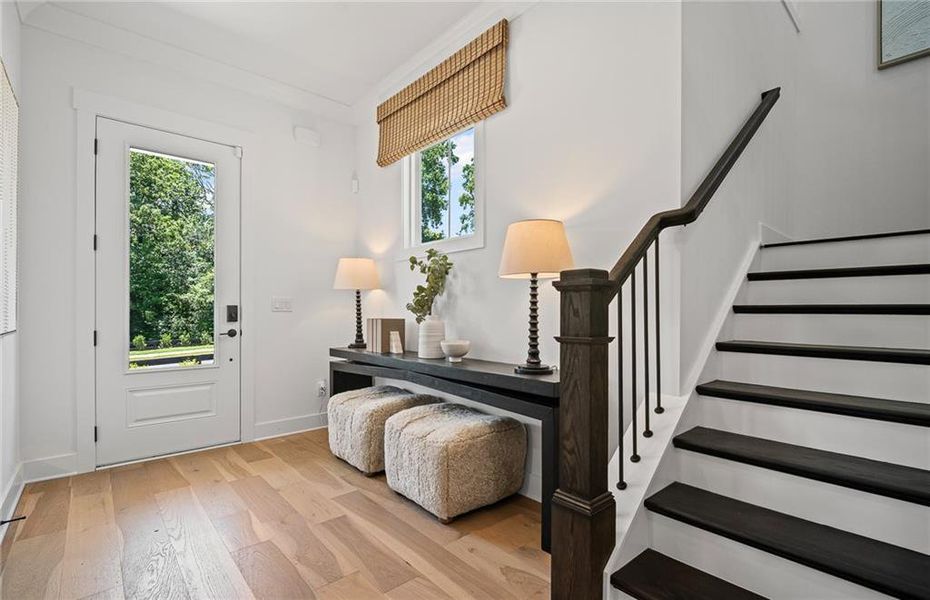 Furnished interior view inside a new home in , Cumming (Image 5).