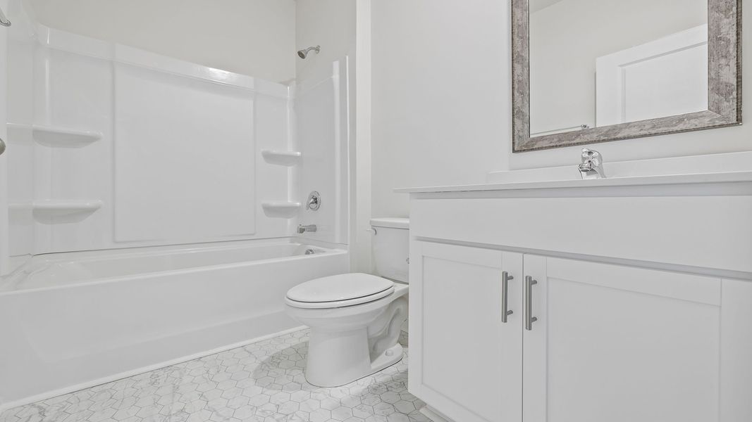 Furnished interior view inside a new home in Spring Ridge, Anderson (Image 5).