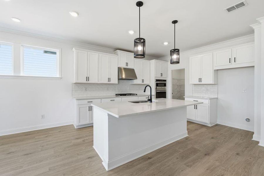 Furnished interior view inside a new home in Reserve at Hickory Walk, Kennesaw (Image 12). Furnished interior view inside a new home in Reserve at Hickory Walk, Kennesaw (Image 12).