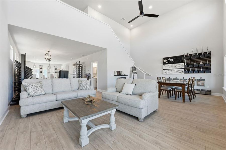 Furnished interior view inside a new home in , Gainesville (Image 23).