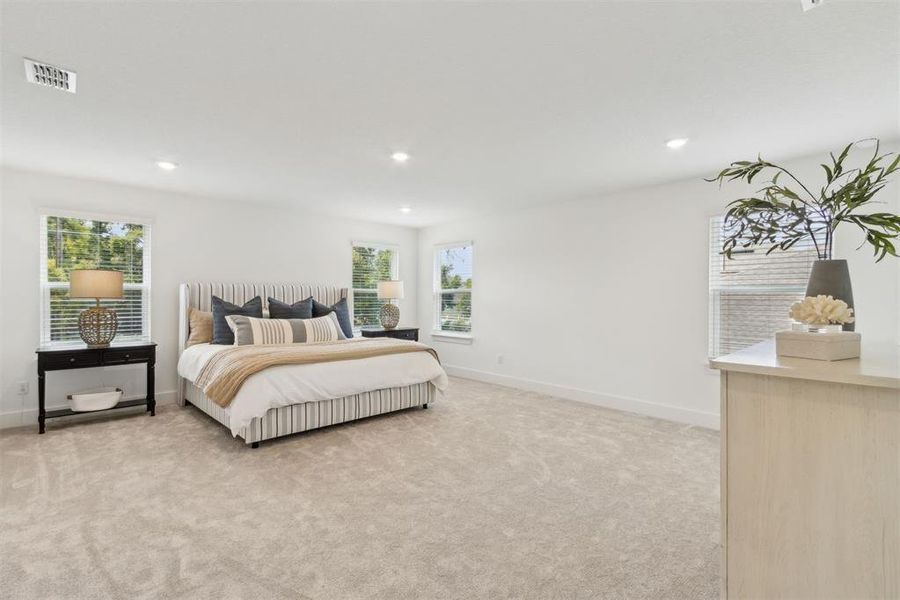 Furnished interior view inside a new home in Pirates Bluff, Yulee (Image 11).