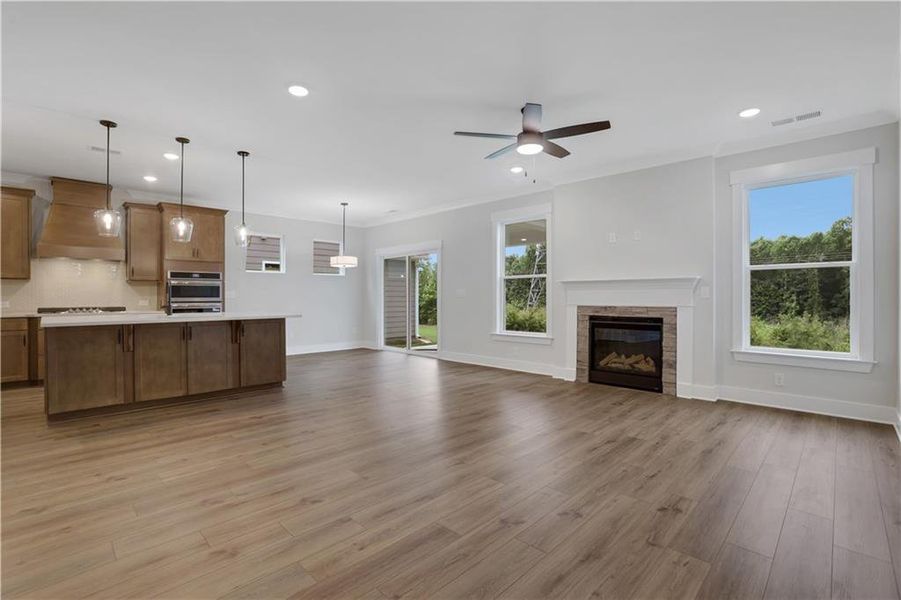 Spacious, unfurnished interior of a new home in Marble Tree, Ball Ground (Image 31).