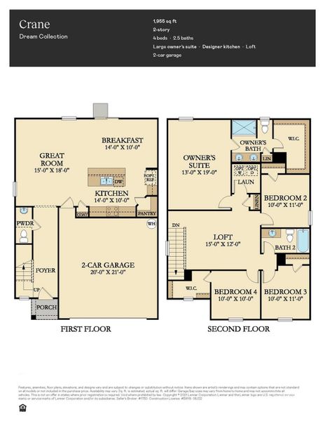 Crane Floorplan