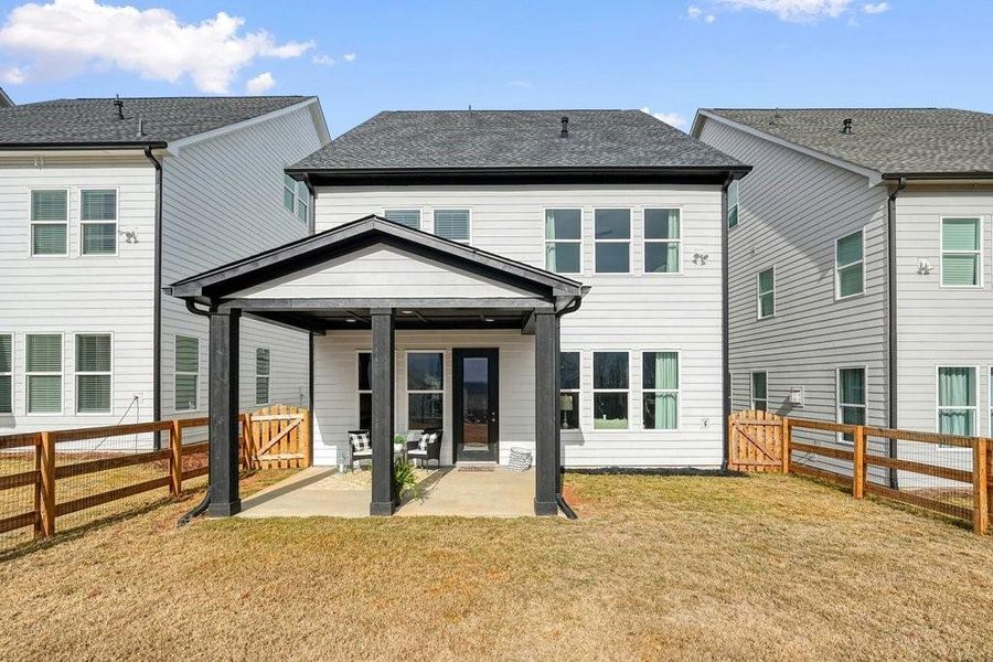 Exterior details and patio area of a home in , Canton (Image 29). Exterior details and patio area of a home in , Canton (Image 29).