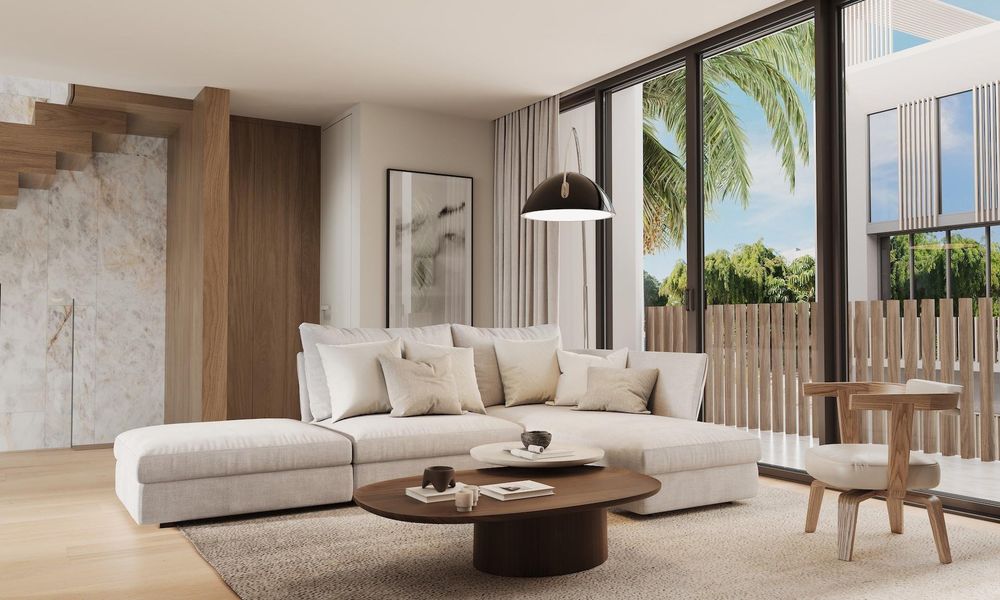 Furnished interior view inside a new home in , Fort Lauderdale (Image 8).