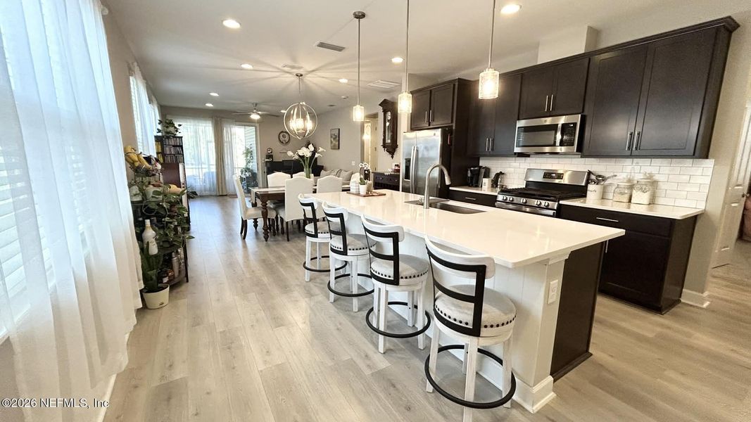 Furnished interior view inside a new home in Verano Creek, St. Augustine (Image 12).