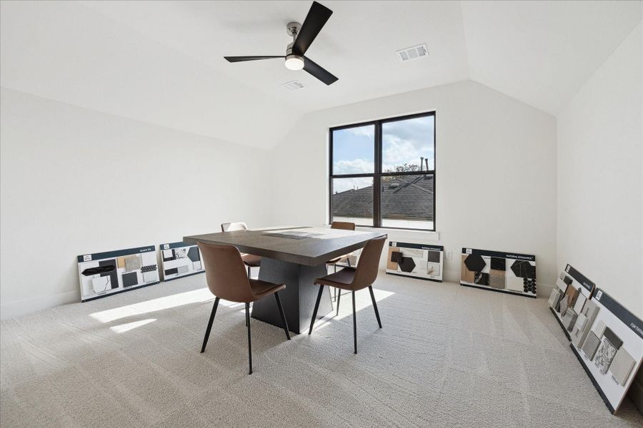 Furnished interior view inside a new home in Caywood Place, Houston (Image 11).