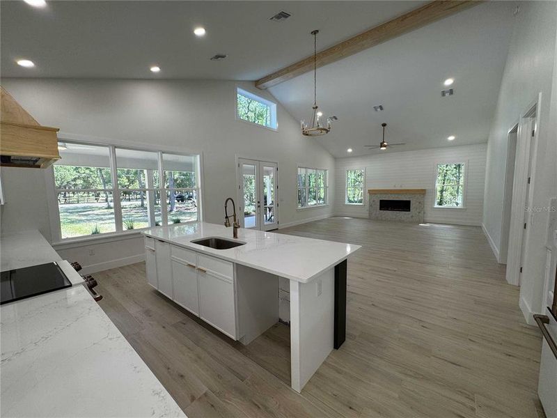 Furnished interior view inside a new home in , Dunnellon (Image 3).