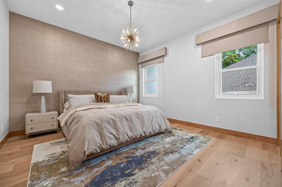 Furnished interior view inside a new home in , Montgomery (Image 37).