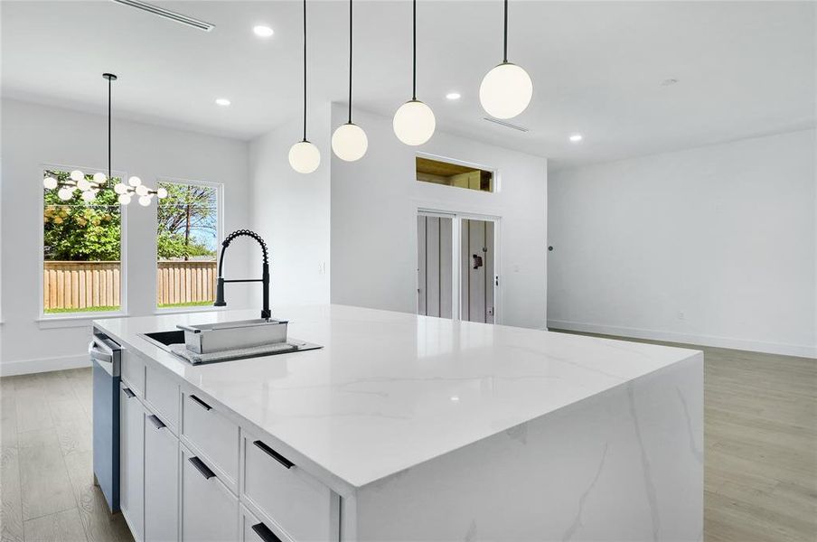 Furnished interior view inside a new home in , Fort Worth (Image 7).