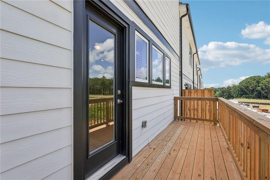 Exterior details and patio area of a home in , Cumming (Image 32).