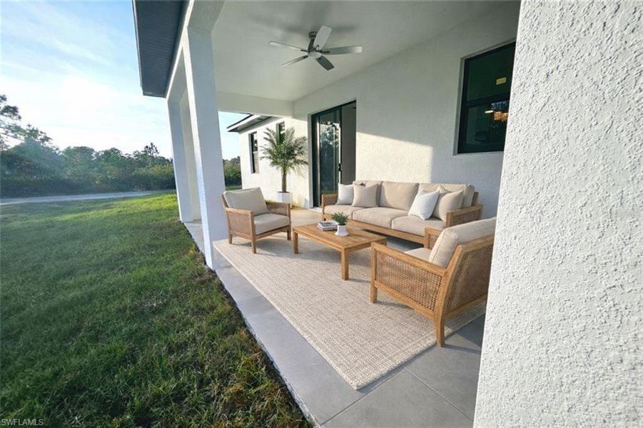 Exterior details and patio area of a home in , Lehigh Acres (Image 28).