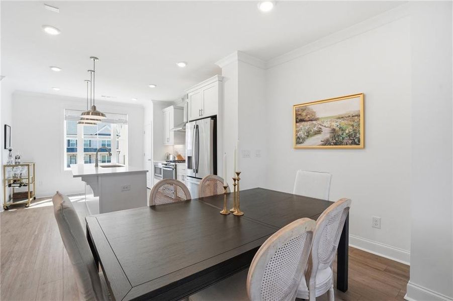 Furnished interior view inside a new home in , Cumming (Image 20).