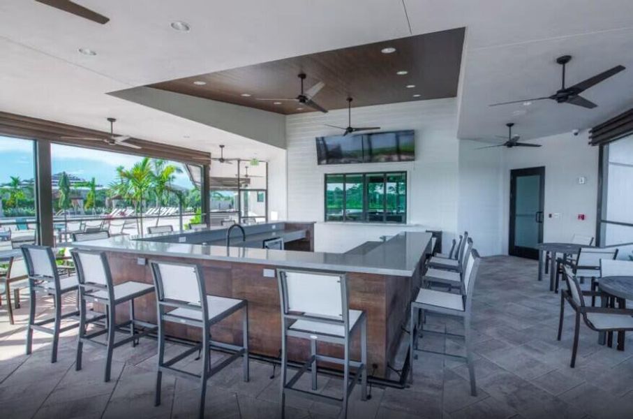 Furnished interior view inside a new home in Highpointe, Stuart (Image 4).