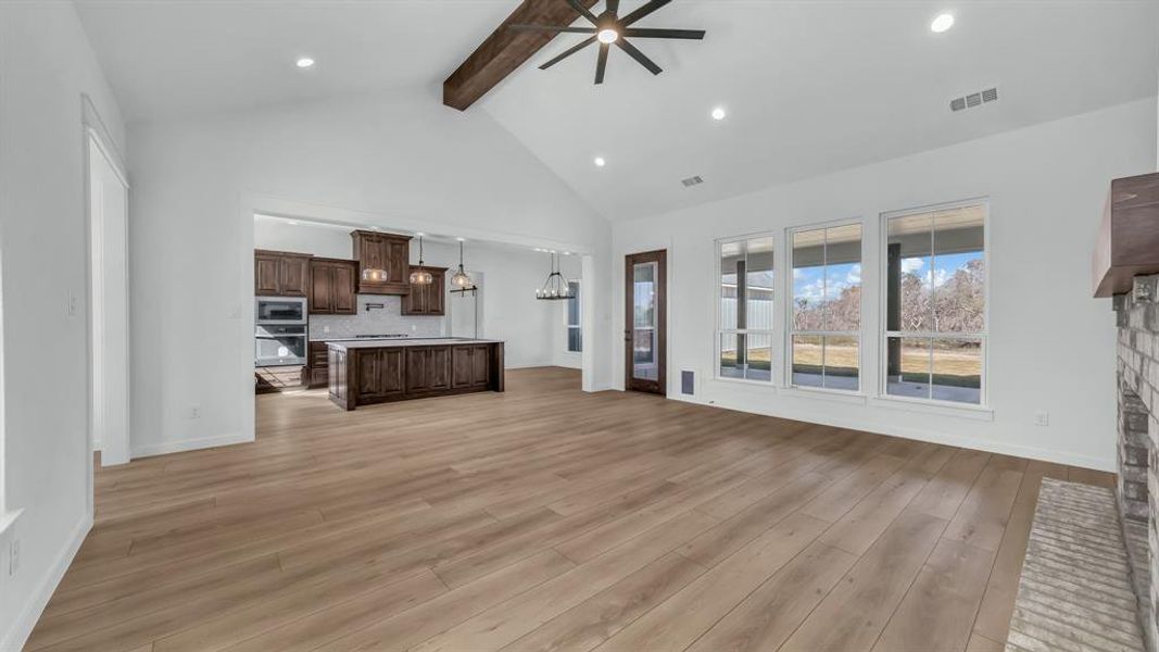 Spacious, unfurnished interior of a new home in Echo Grove, Poolville (Image 23).