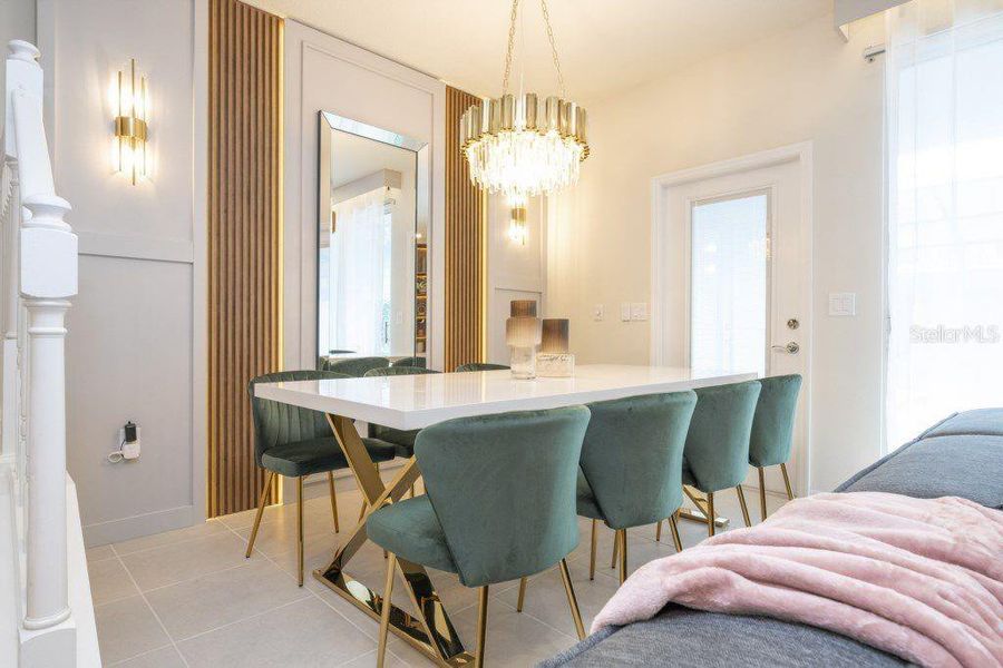 Furnished interior view inside a new home in , Davenport (Image 5).