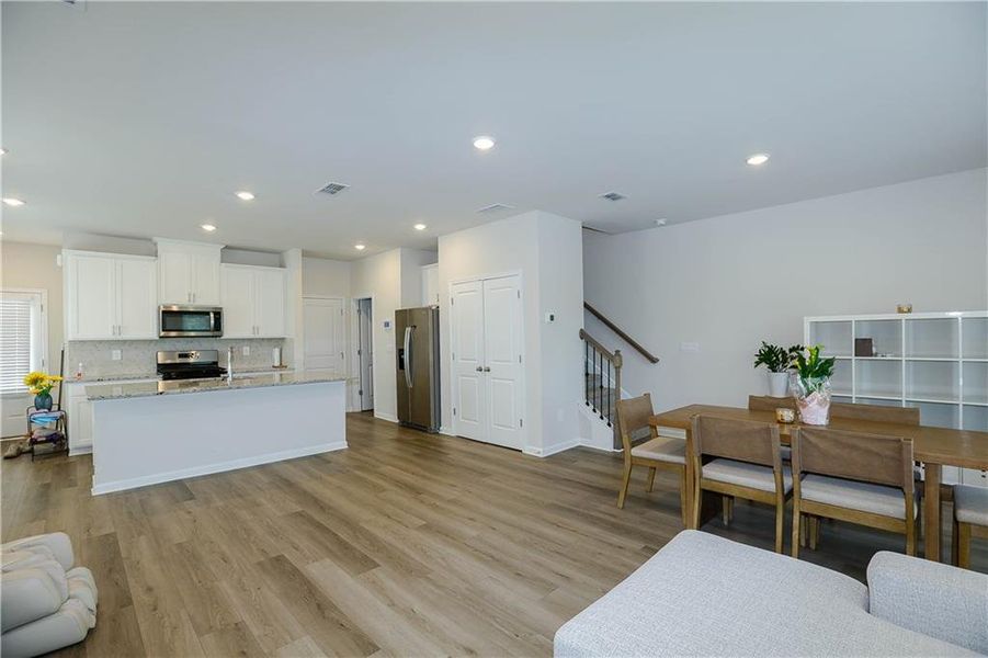 Furnished interior view inside a new home in , Lawrenceville (Image 40).