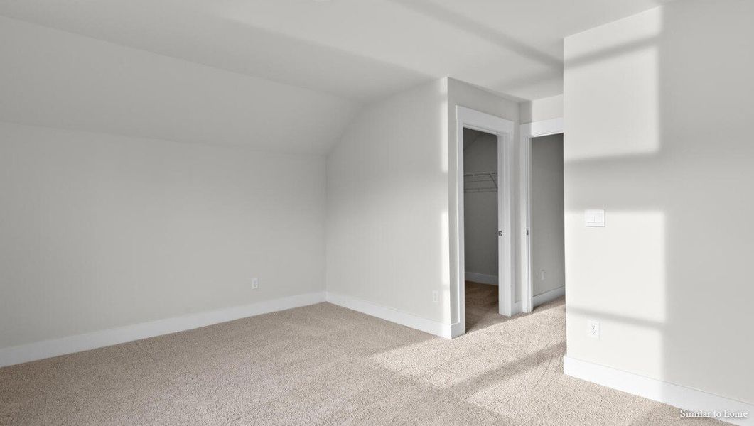 Spacious, unfurnished interior of a new home in Indigo Preserve, Leland (Image 44).