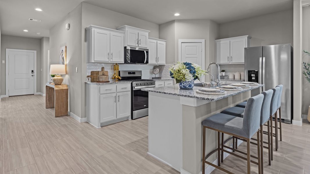 Representative furnished interior of a home built from the Lexington by D.R. Horton in Legacy South, Midland (Image 4). Representative furnished interior of a home built from the Lexington by D.R. Horton in Legacy South, Midland (Image 4).