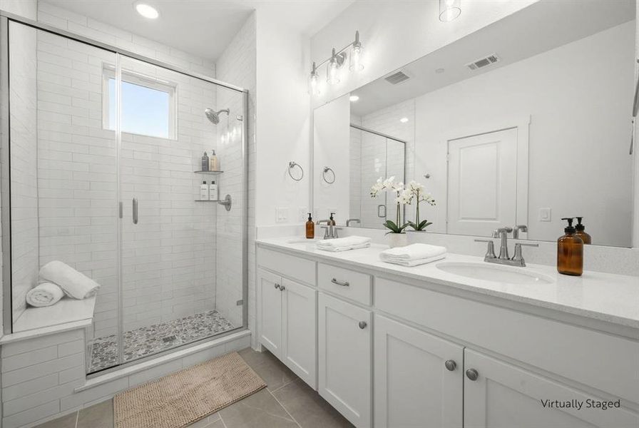 4610 White BUffalo primary bath vs Birch