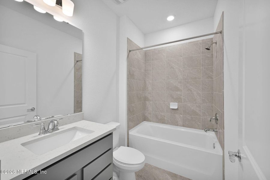 Furnished interior view inside a new home in Hyland Trail, Green Cove Springs (Image 8).