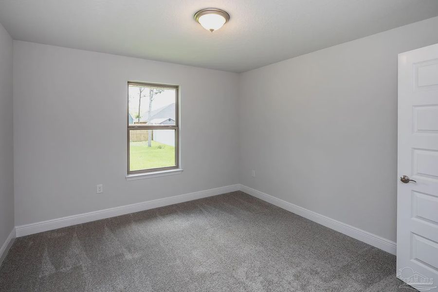 Spacious, unfurnished interior of a new home in Emmaline Gardens, Milton (Image 23). Spacious, unfurnished interior of a new home in Emmaline Gardens, Milton (Image 23).