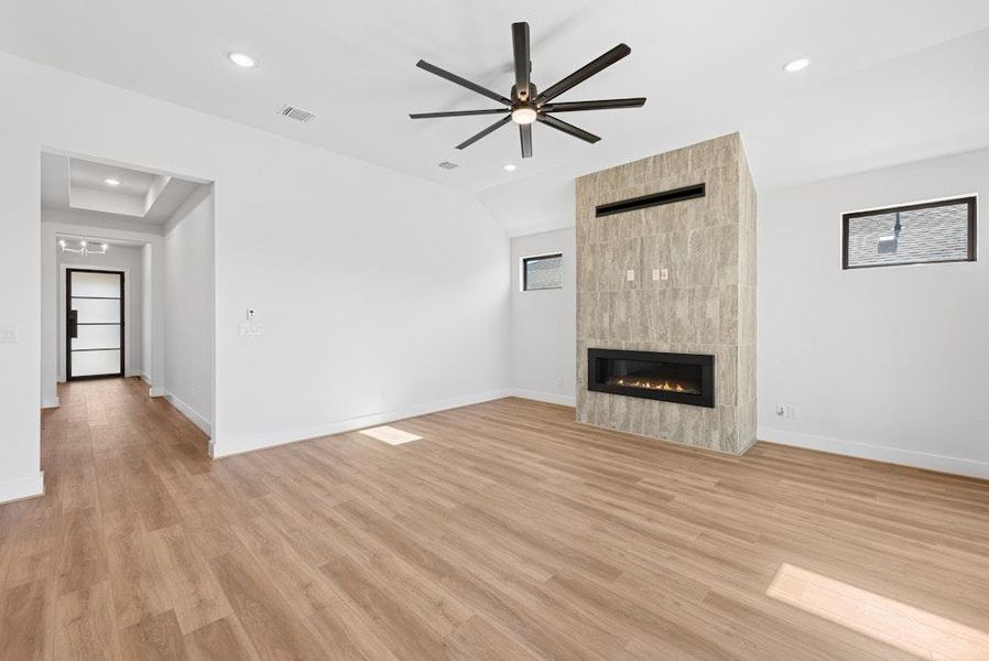 Spacious, unfurnished interior of a new home in Riverstone, Georgetown (Image 19). Spacious, unfurnished interior of a new home in Riverstone, Georgetown (Image 19).