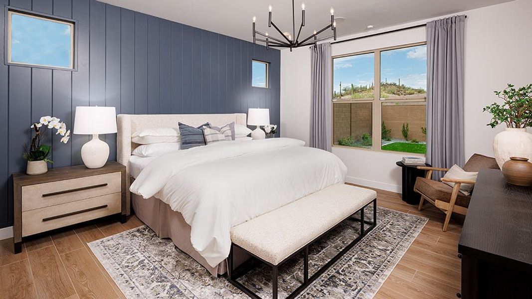 Representative furnished interior of a home built from the Victory by Taylor Morrison in Saddleback, Peoria (Image 12).