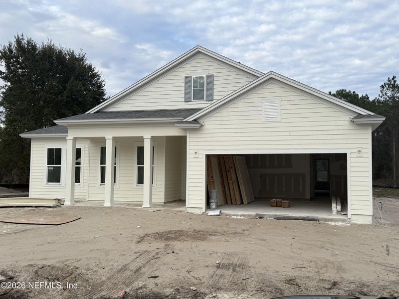 In-progress construction of a new home in , St. Augustine, FL (Image 4).