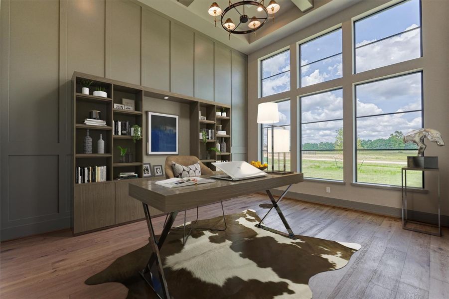 Home Office. Photo is virtually staged/enhanced. Home Office. Photo is virtually staged/enhanced.