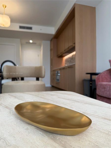 Close-up of interior finishes inside a home in , Miami (Image 22).