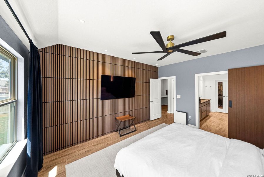 Furnished interior view inside a new home in Davis Ranch, San Antonio (Image 8).