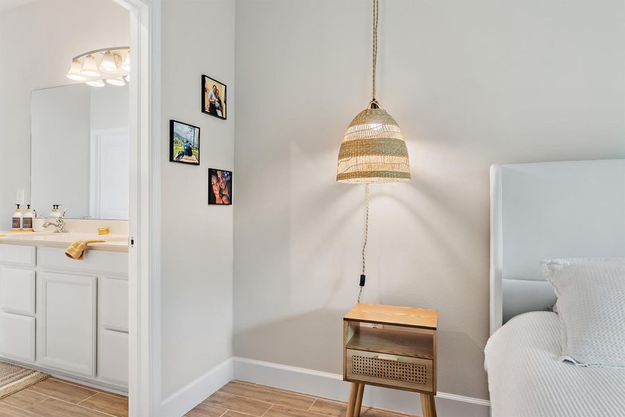 Furnished interior view inside a new home in Banyan Bay, Stuart (Image 18).