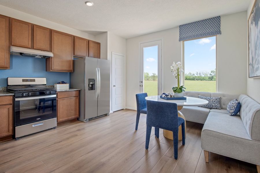 Representative furnished interior of a home built from the 1243 Modeled by KB Home in Brighton Trails, Hockley (Image 7).