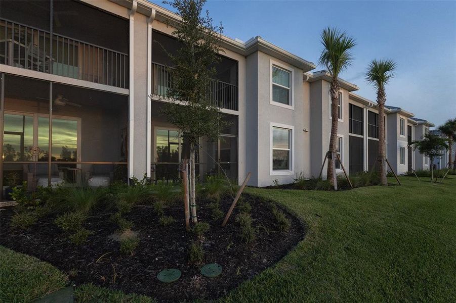 Front exterior of a new home in , Punta Gorda, FL, highlighting curb appeal (Image 23).