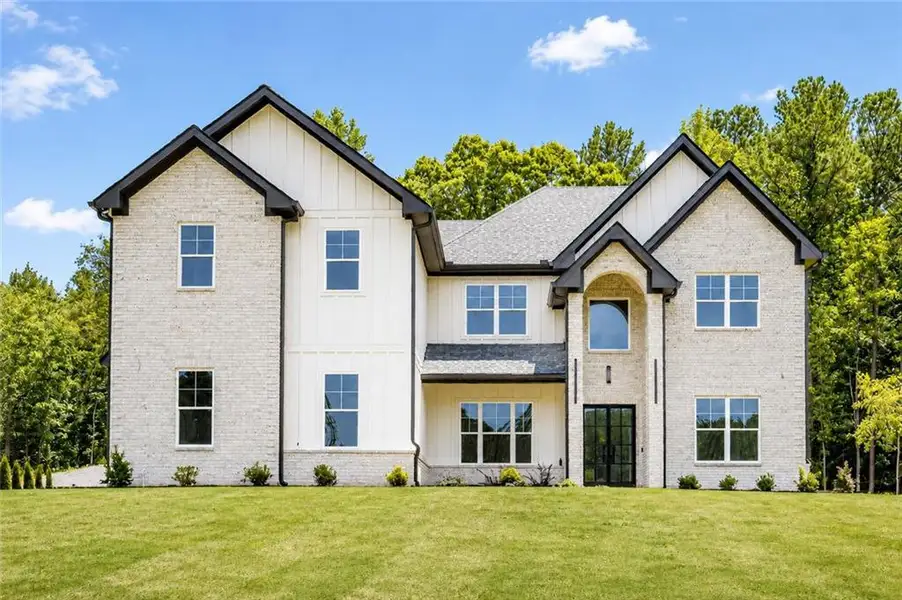 Front exterior of a new home in , Jefferson, GA, highlighting curb appeal (Image 2).