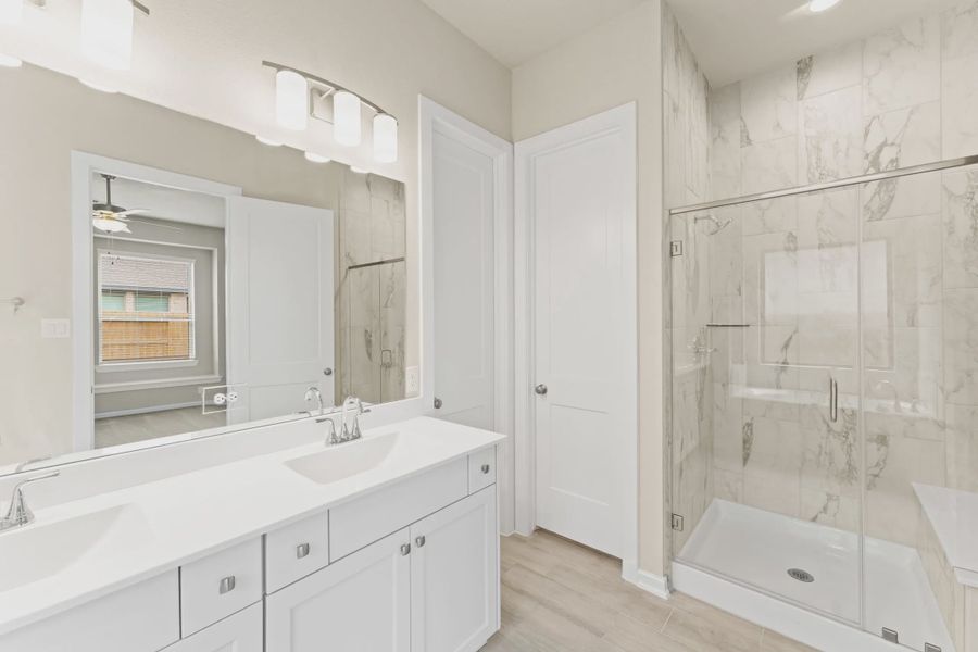 Furnished interior view inside a new home in The Woodlands Hills, Willis (Image 5).