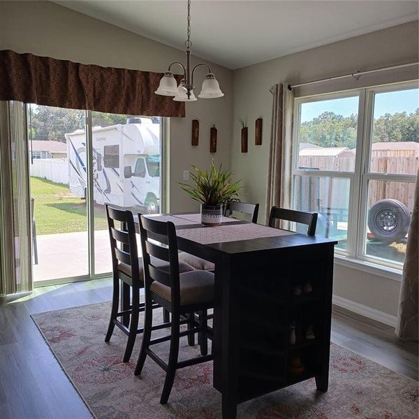 Furnished interior view inside a new home in , Dunnellon (Image 35).