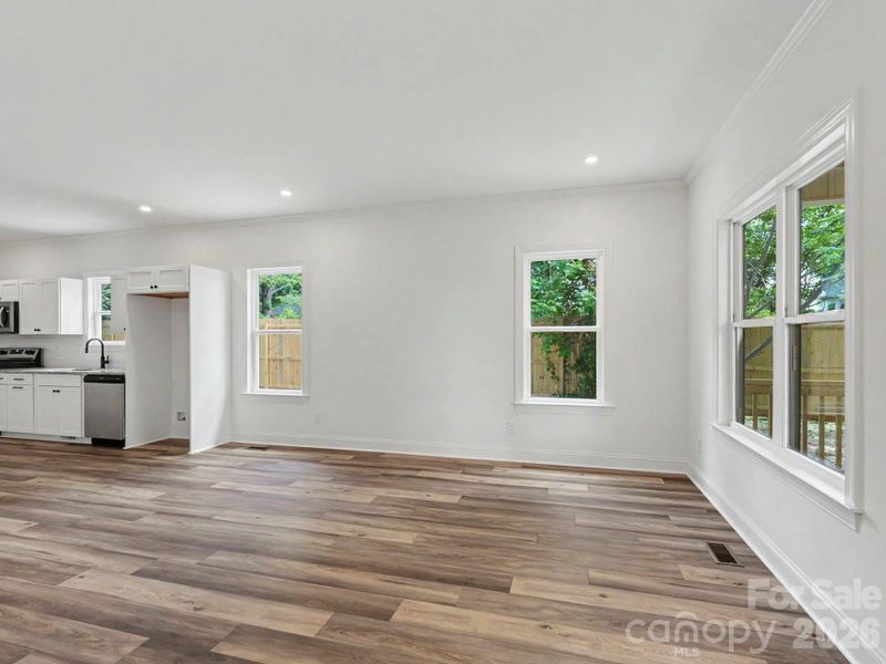 Spacious, unfurnished interior of a new home in , Mooresville (Image 32).
