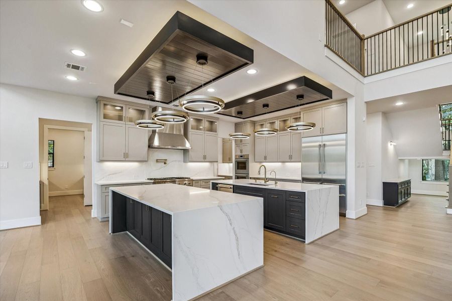 Furnished interior view inside a new home in , Sugar Land (Image 11).
