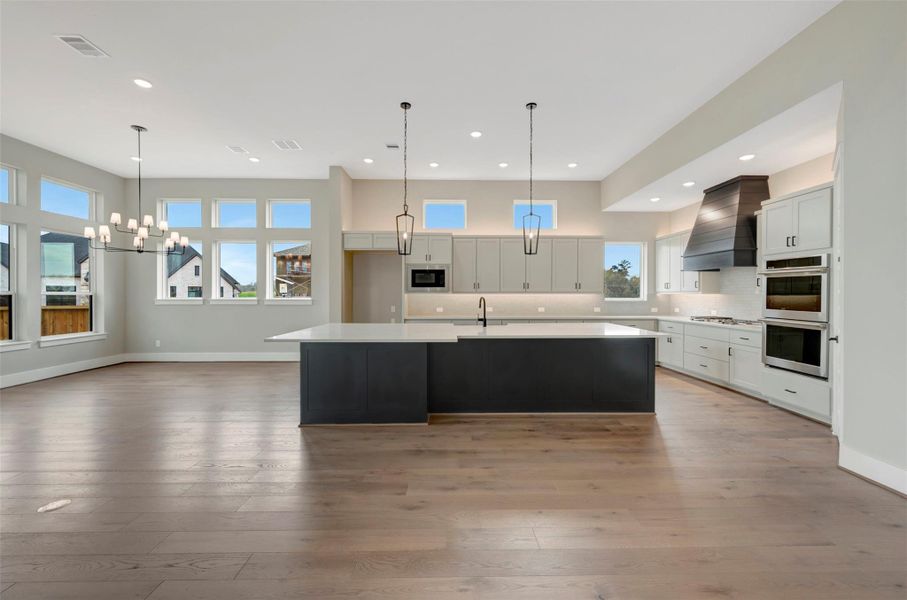 Furnished interior view inside a new home in Briarley, Montgomery (Image 3).