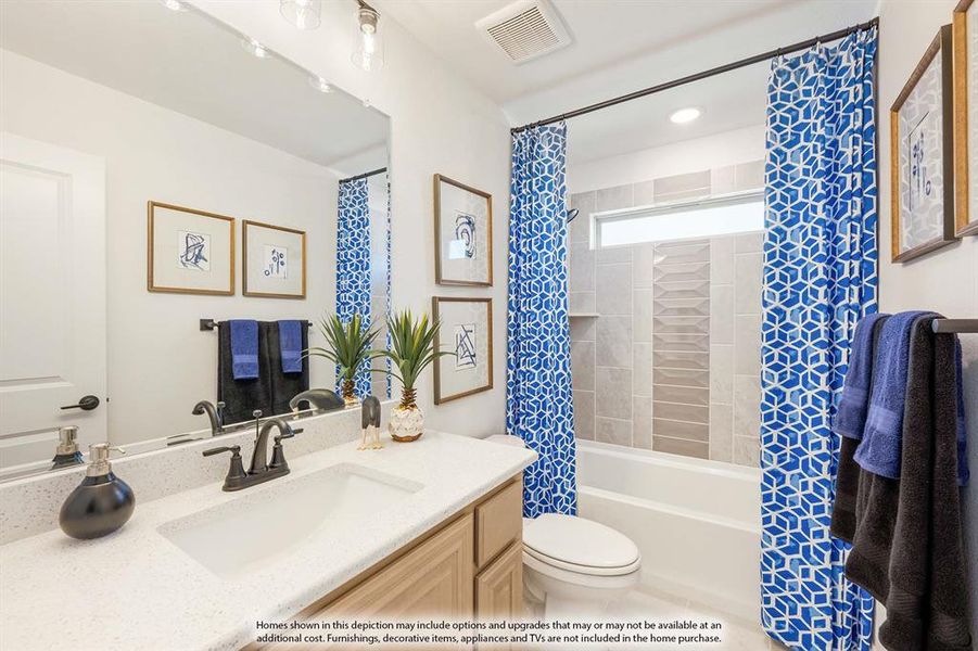 Furnished interior view inside a new home in Star Ranch, Godley (Image 4).