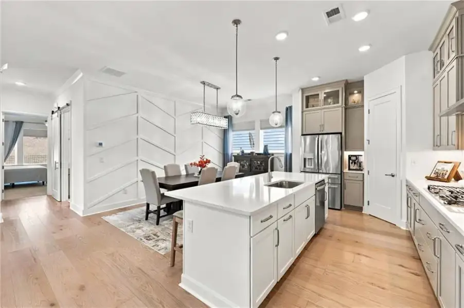 Furnished interior view inside a new home in The Retreat at Sterling on the Lake 48', Flowery Branch (Image 33).