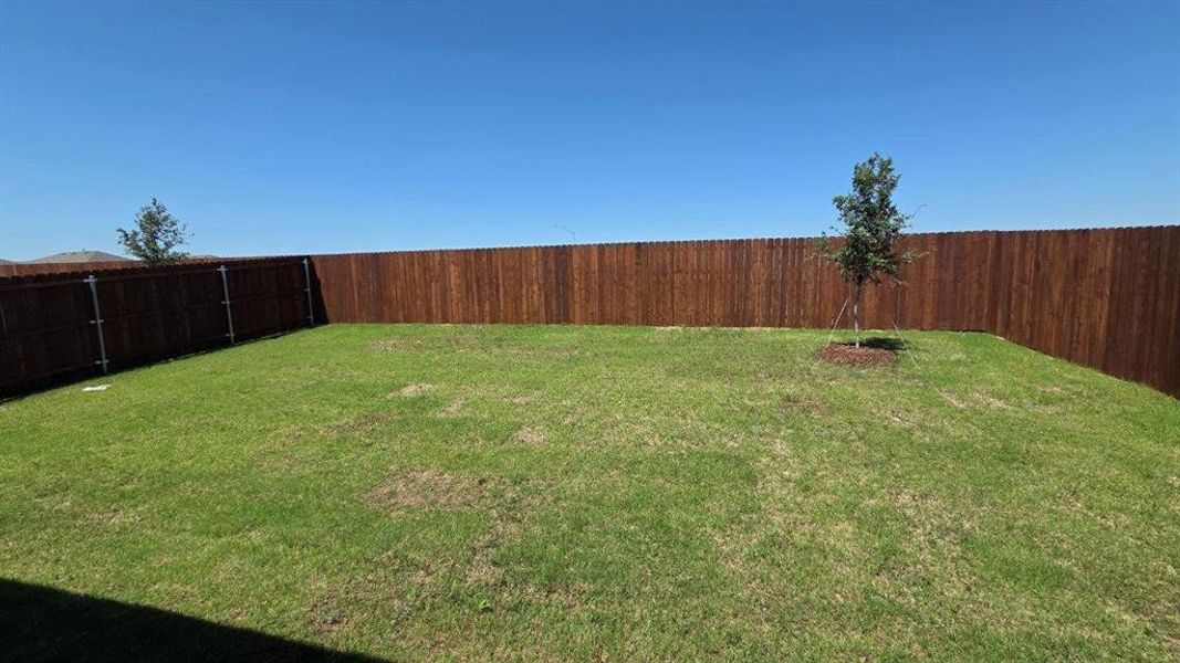 Exterior details and patio area of a home in Rosewood at Beltmill, Fort Worth (Image 2).